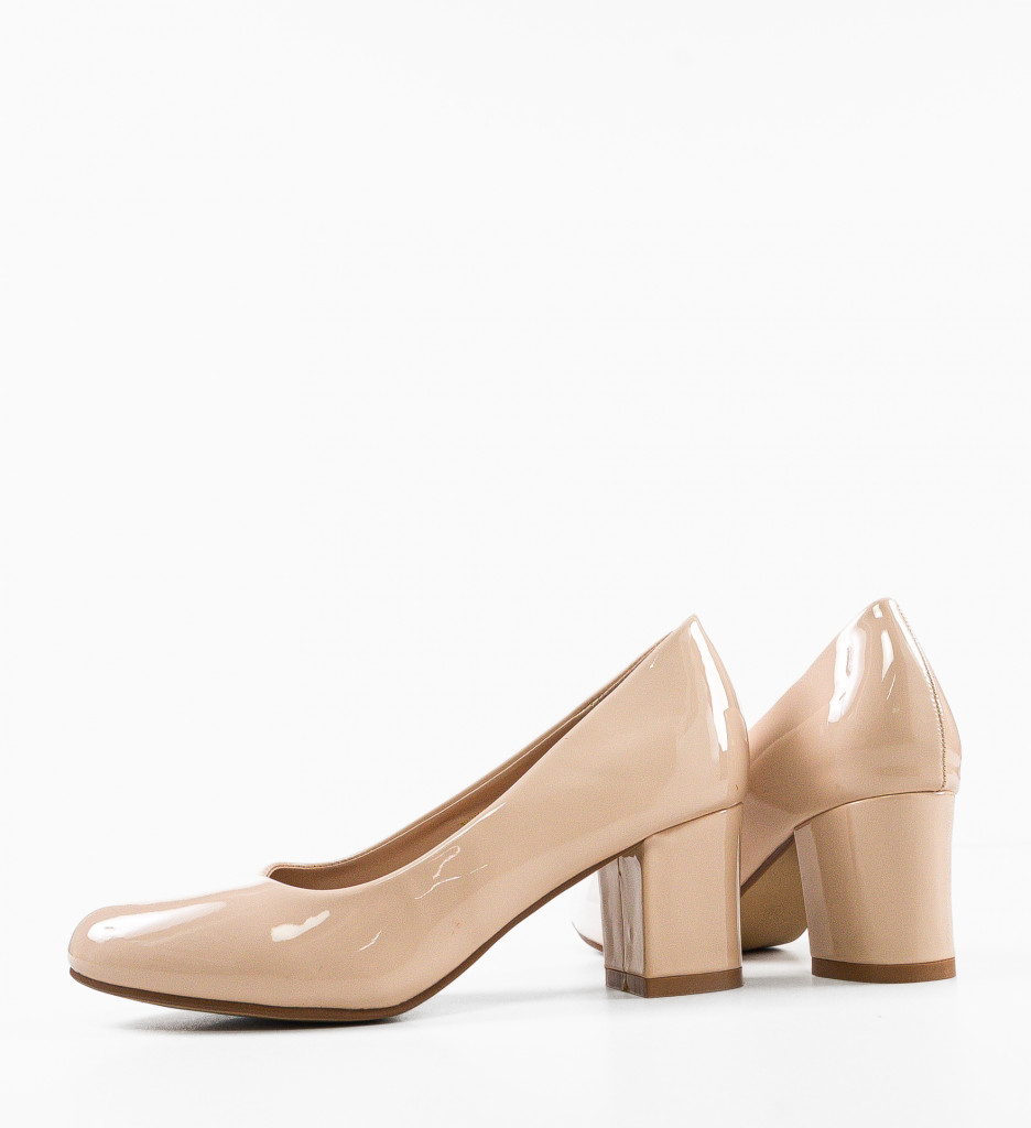 Pantofi dama Pozal Nude - 4 | YEO