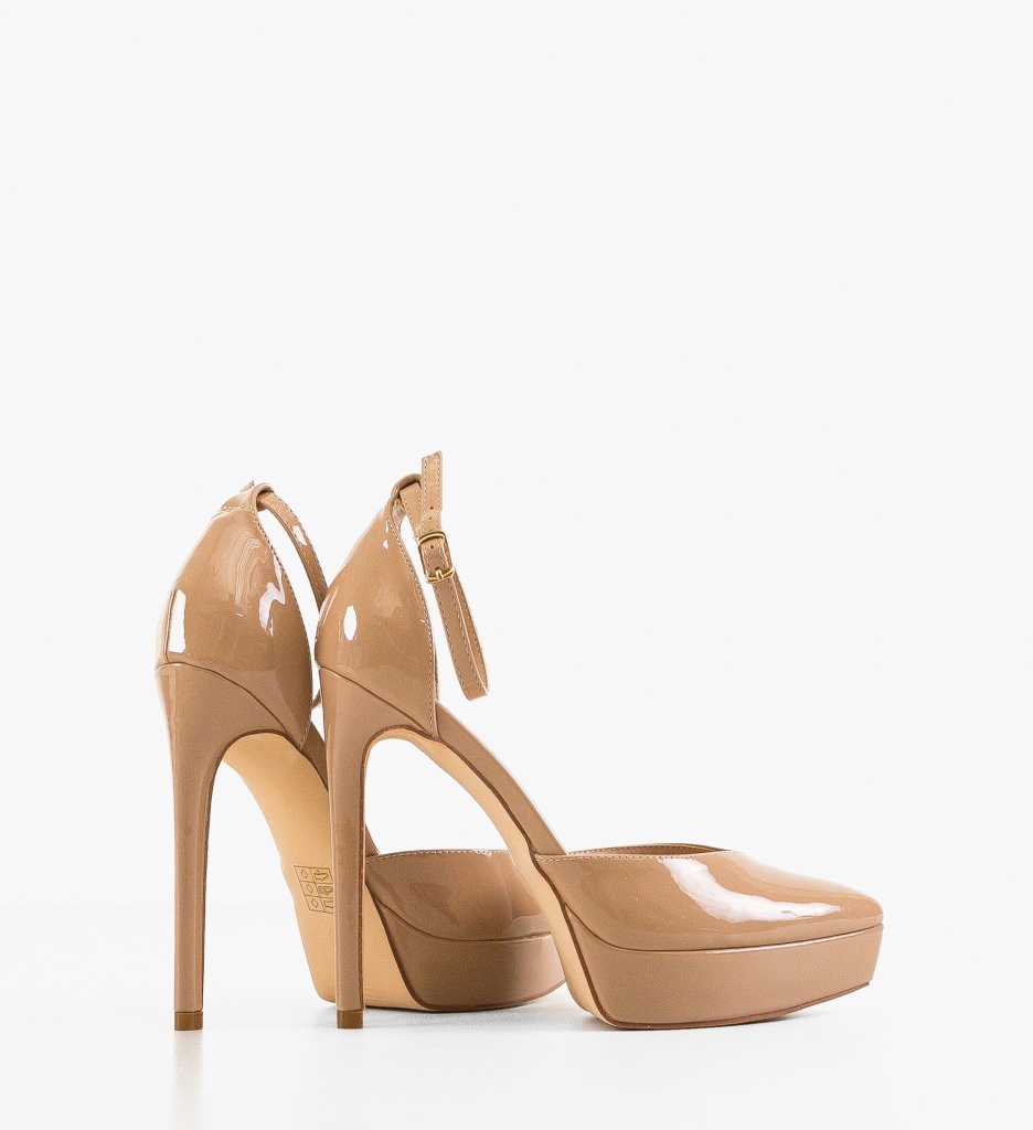 Pantofi dama Rada Nude - 3 | YEO