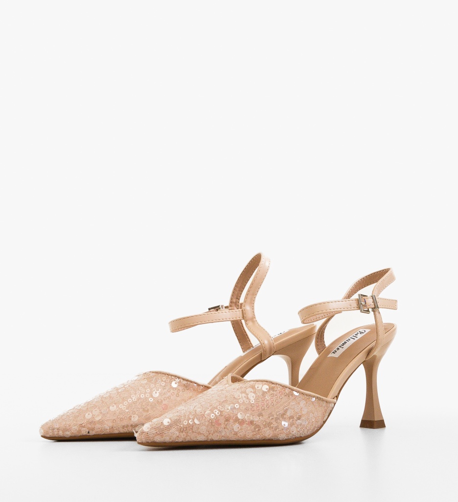 Pantofi dama Rayan Bej - 4 | YEO