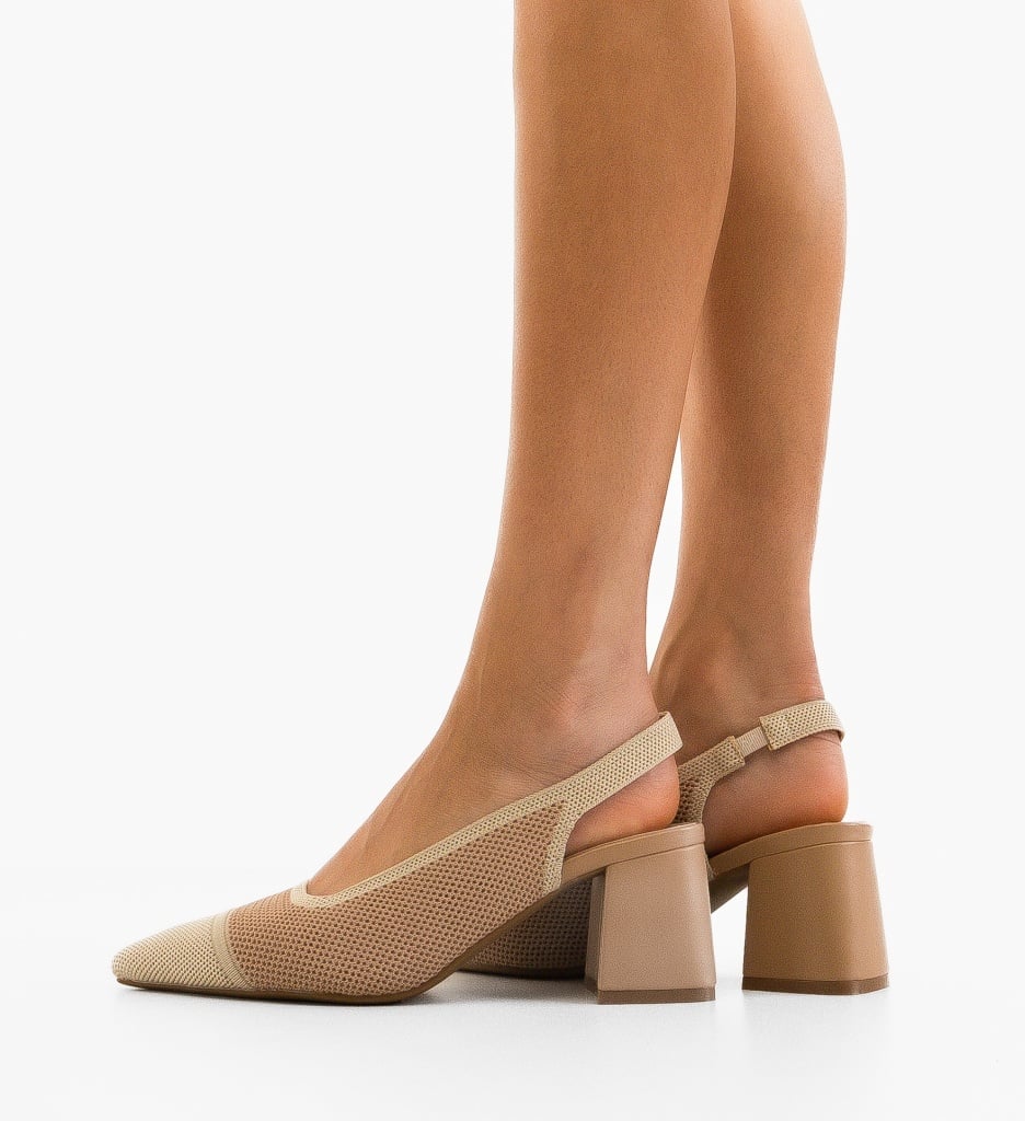 Pantofi dama Rollins Nude - 2 | YEO