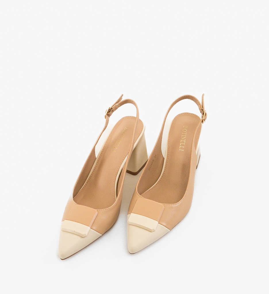 Pantofi dama Sandy Nude - 4 | YEO