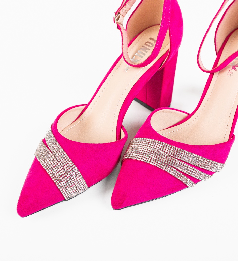 Pantofi dama Sergius Fuchsia - 5 | YEO