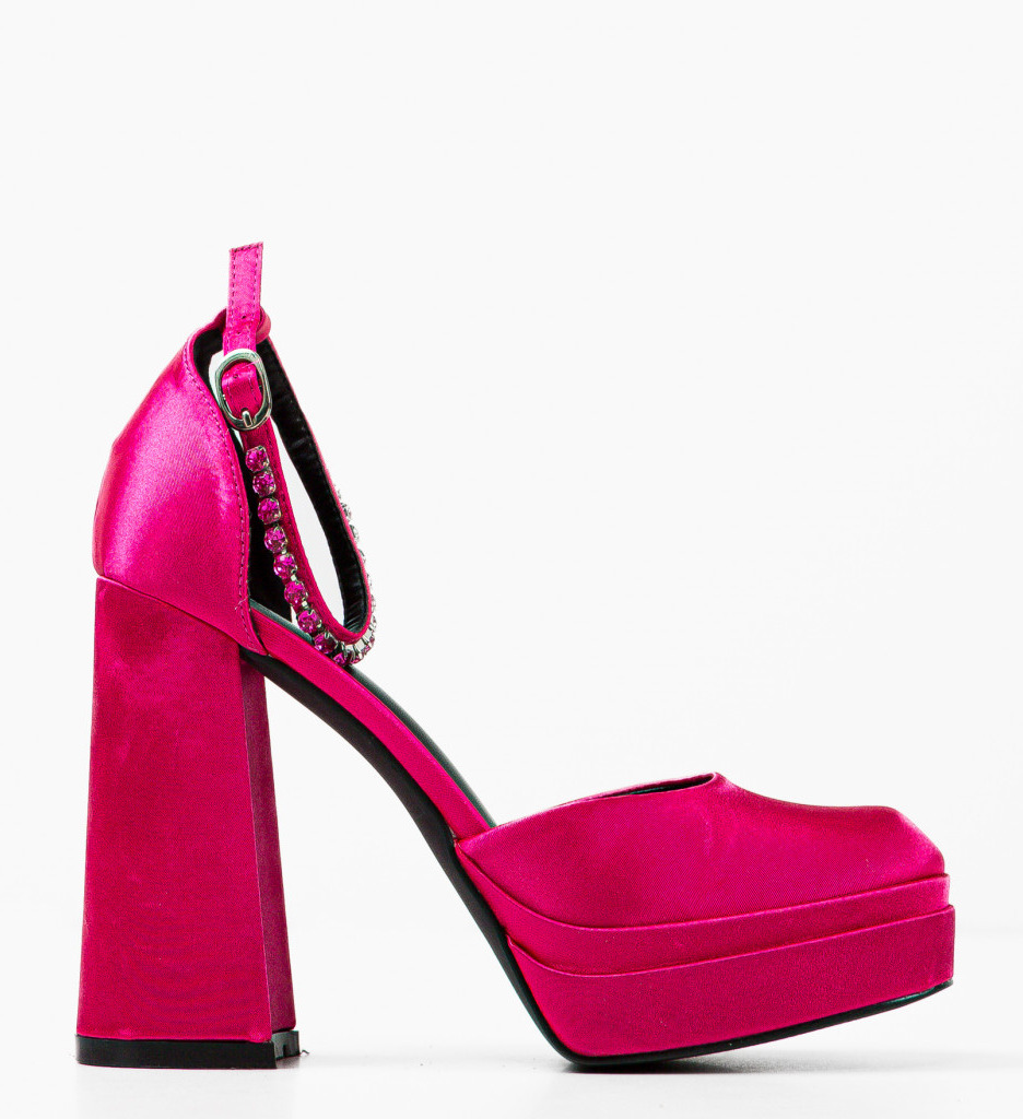 Pantofi dama Servaas Fuchsia - 4 | YEO