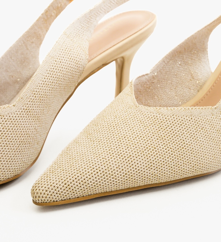 Pantofi dama Tatyne Bej - 4 | YEO