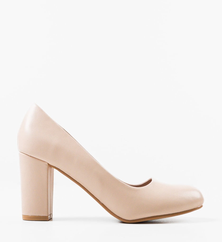 Pantofi dama Ursen Nude - 4 | YEO