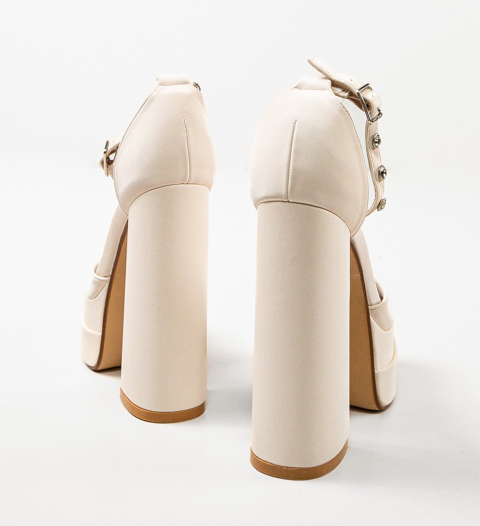 Pantofi dama Vetyna Nude - 3 | YEO