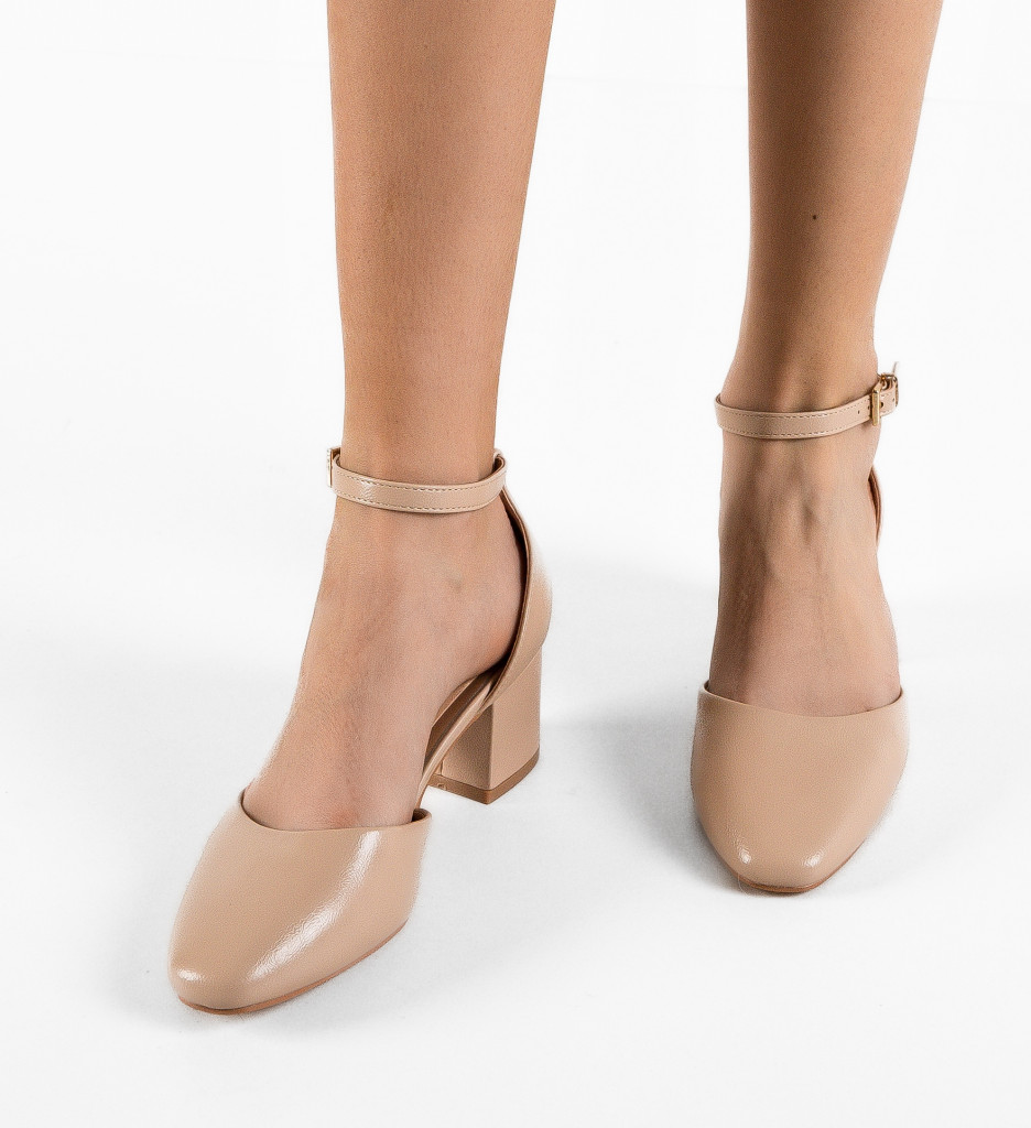 Pantofi dama Vixim Nude - 3 | YEO