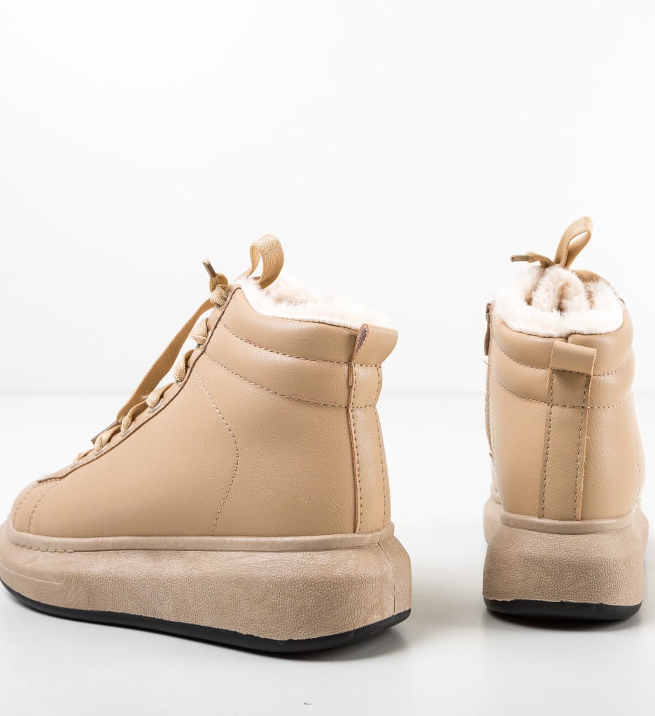 Pantofi Sport Misterlava Camel - 5 | YEO