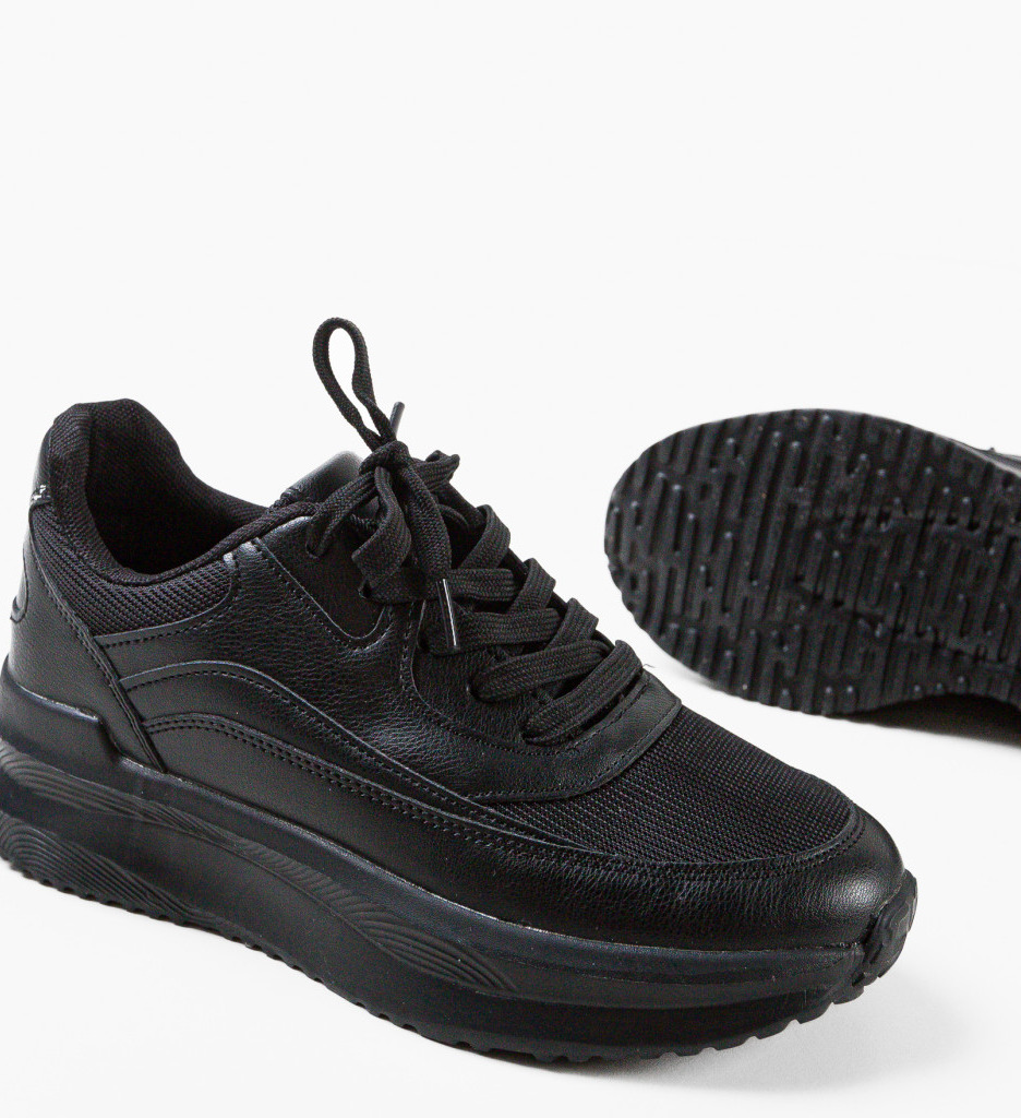 Poze Pantofi Sport Xanthe Negri depurtat.ro 