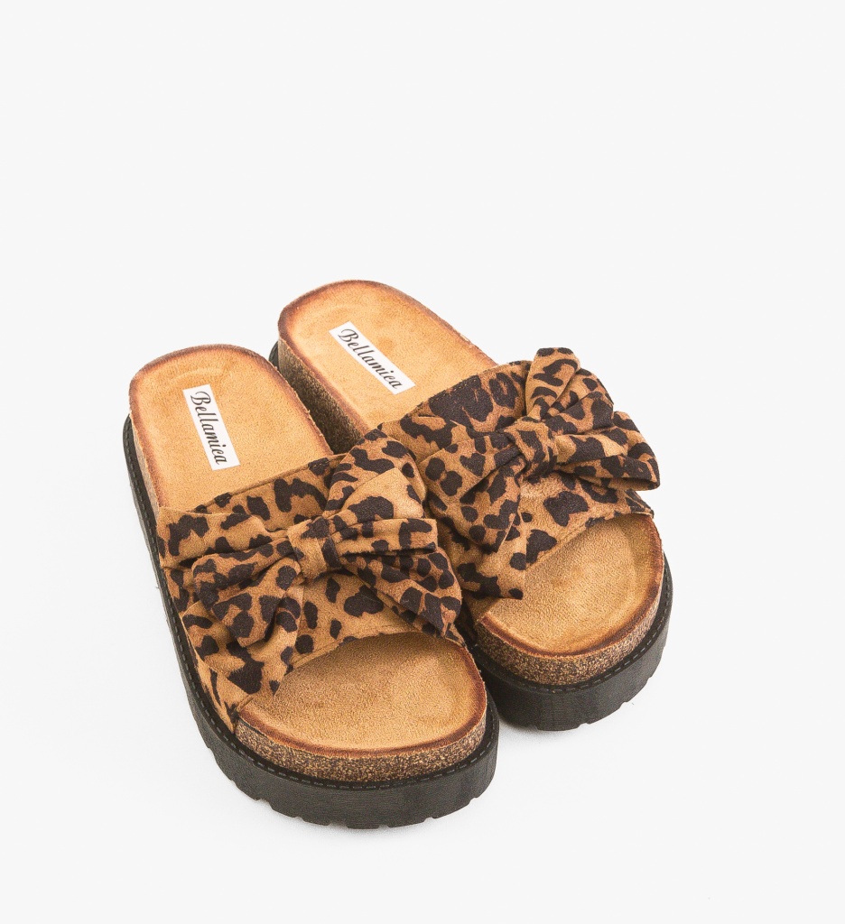 Papuci dama Blake Animal Print - 3 | YEO