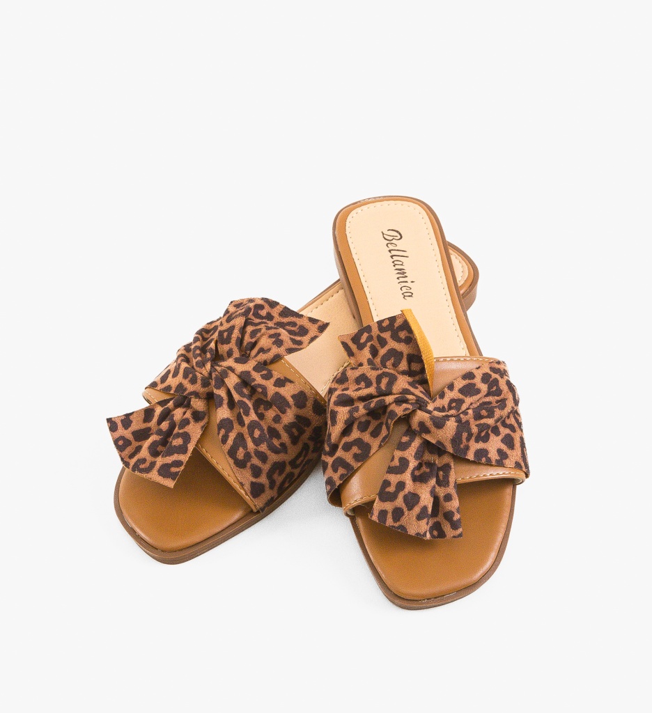 Papuci dama Floyd Animal Print - 3 | YEO
