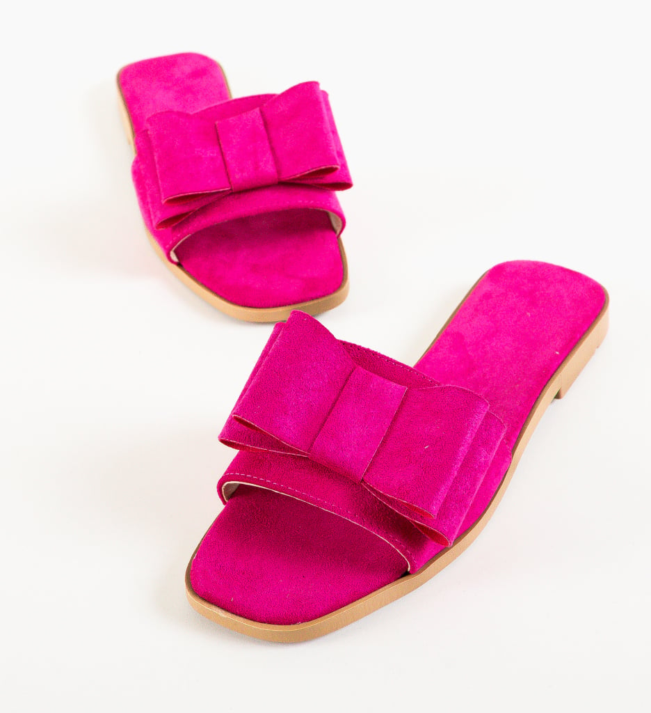 Papuci dama Lorenzo Fuchsia - 4 | YEO