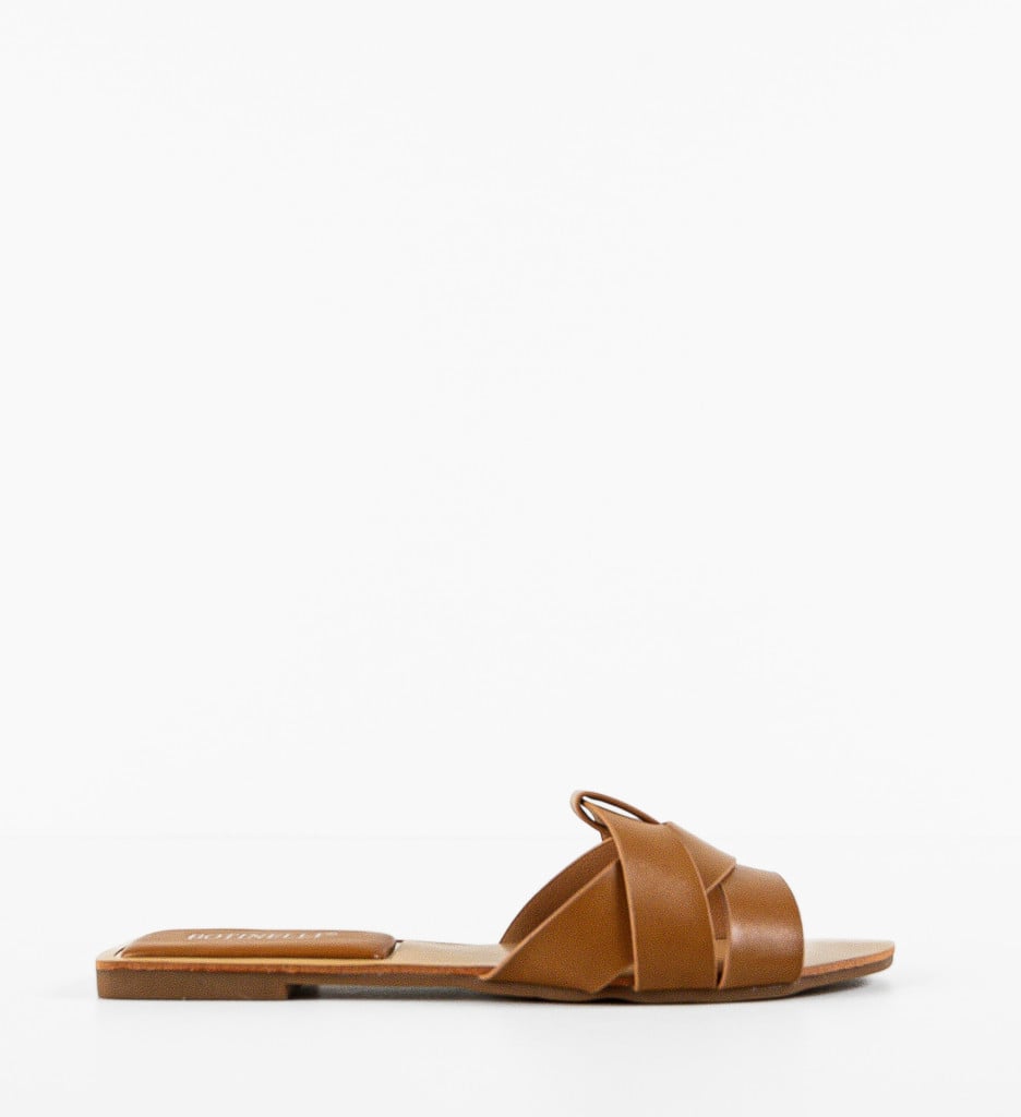 Papuci dama Olova Camel - 3 | YEO