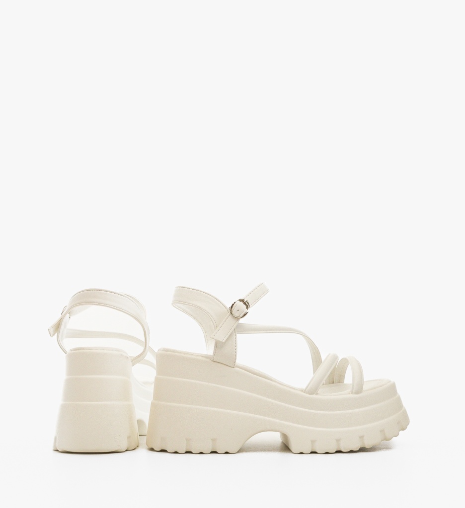 Platforme dama Jazez Albe - 3 | YEO