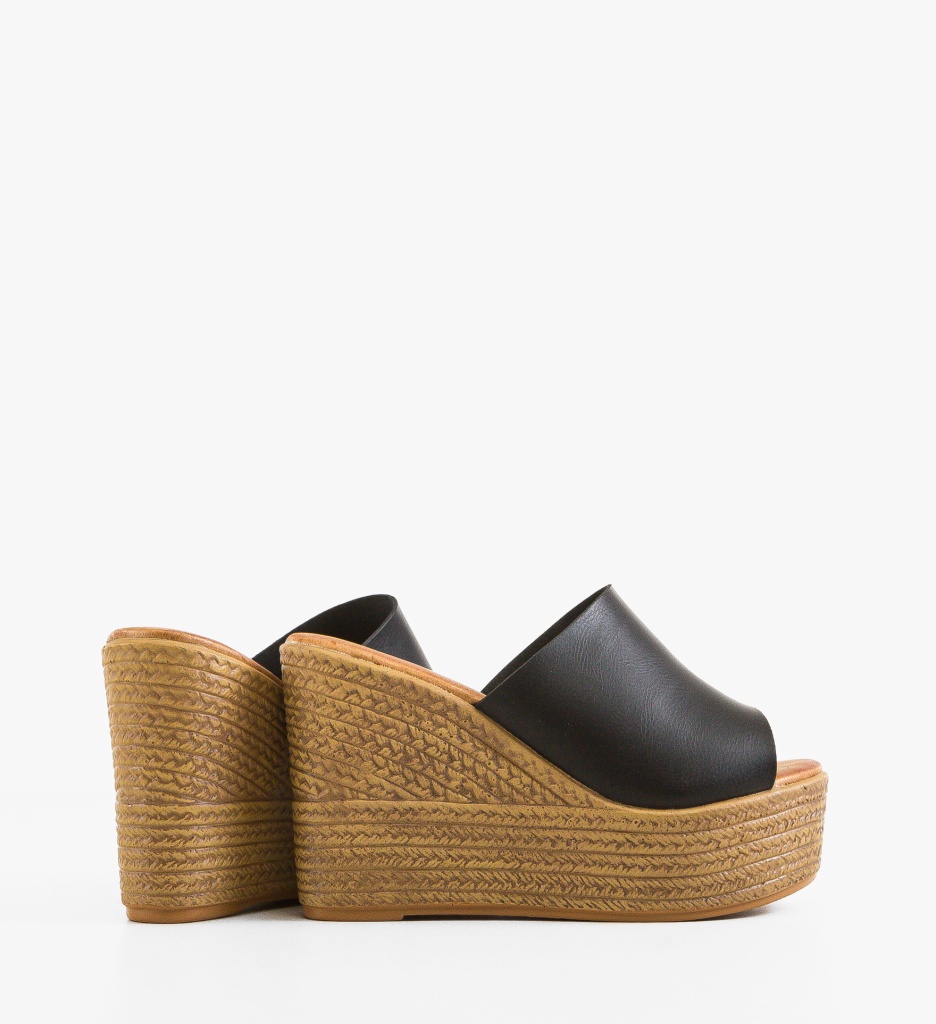 Platforme dama Lloyd Negre - 2 | YEO