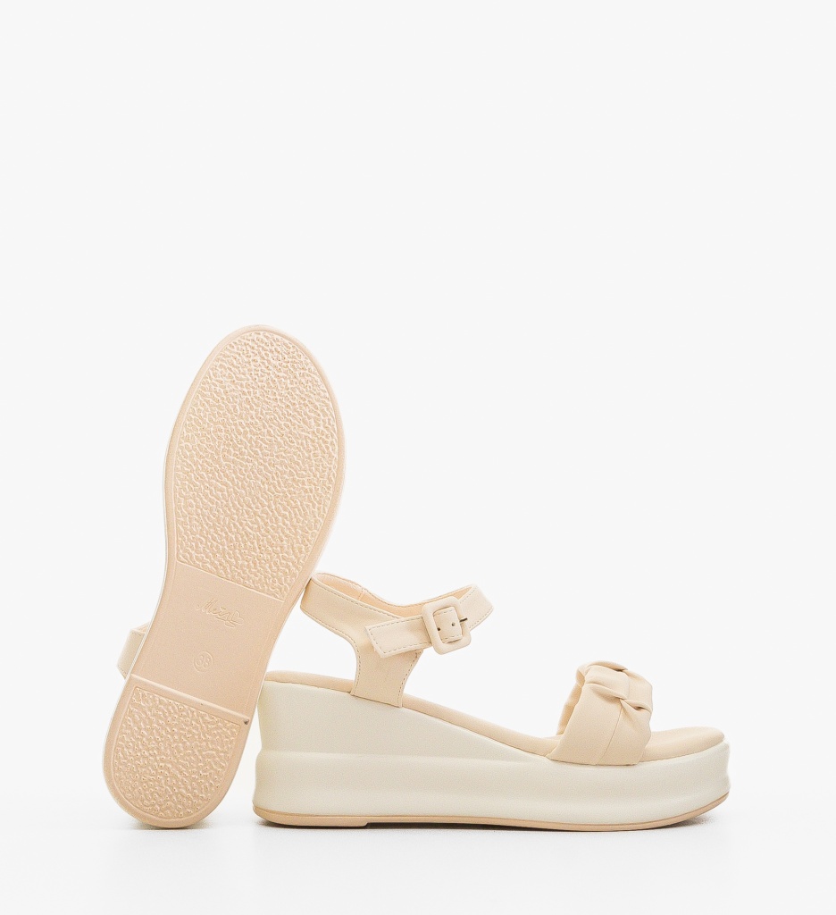 Platforme dama Nuska Bej - 2 | YEO