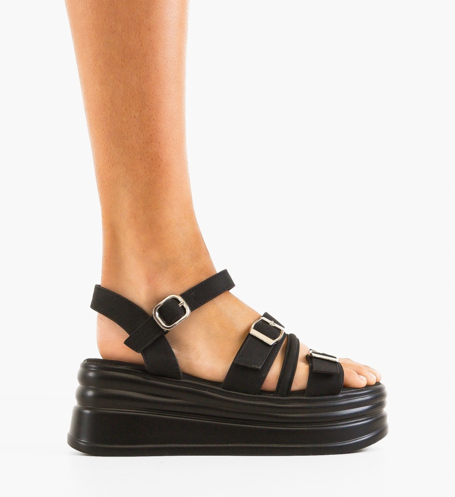 Platforme dama Panfa Negre - 5 | YEO