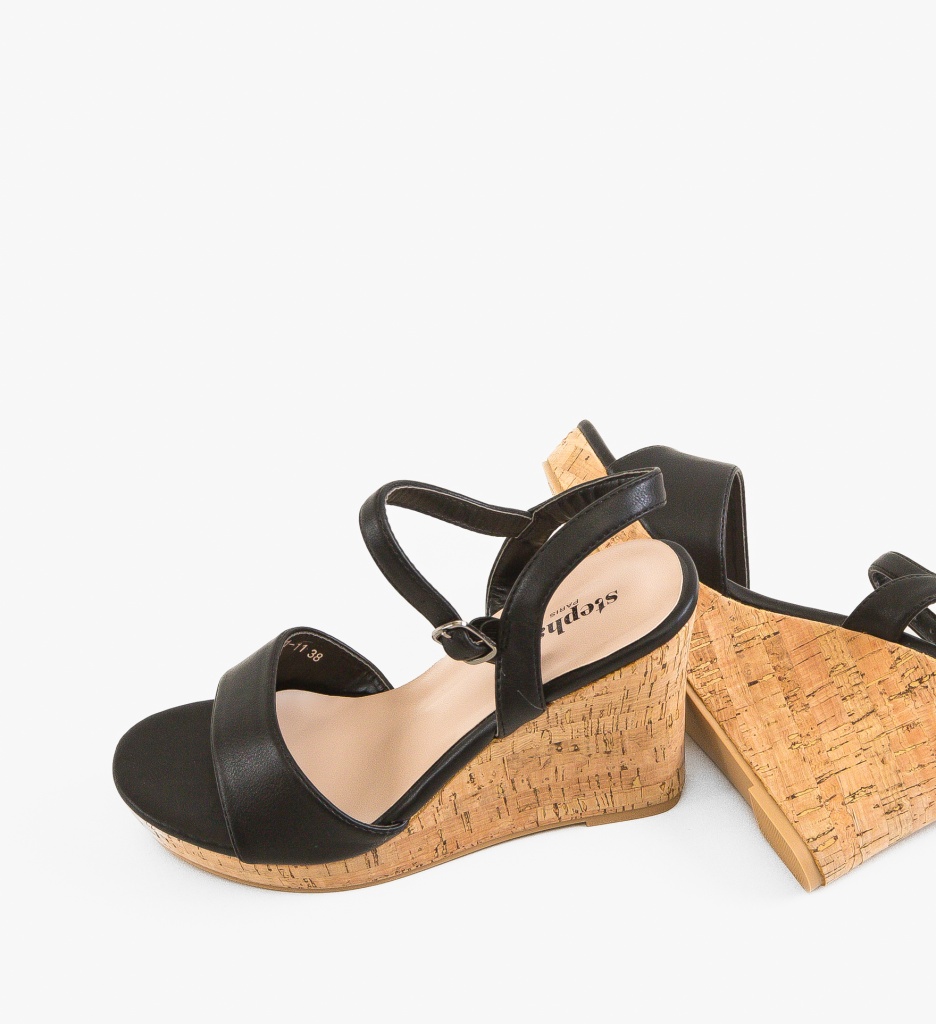 Platforme dama Ridhal Negre - 4 | YEO