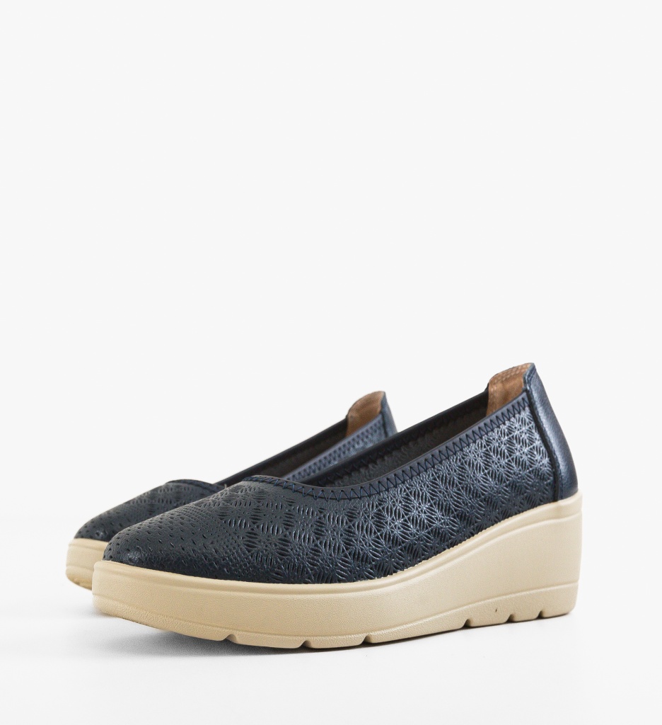 Platforme dama Zytako Bleumarin - 4 | YEO
