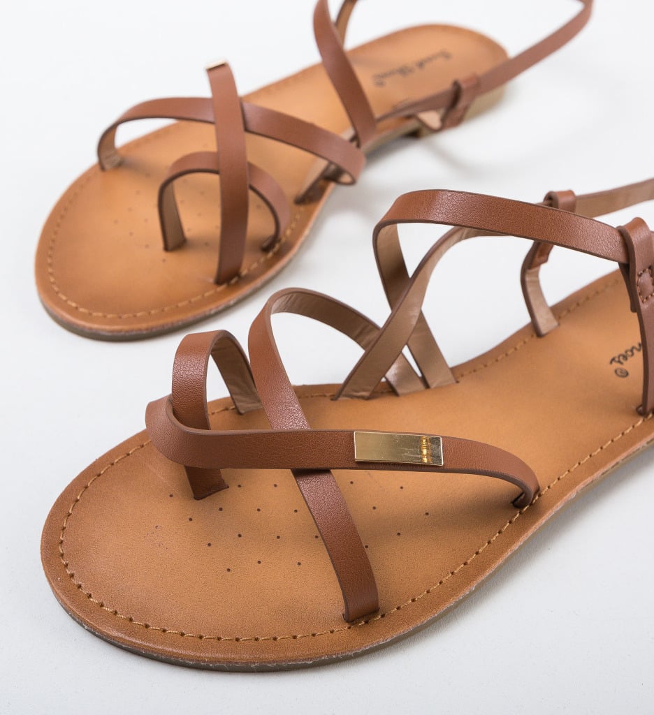 Sandale Akare Camel - 5 | YEO