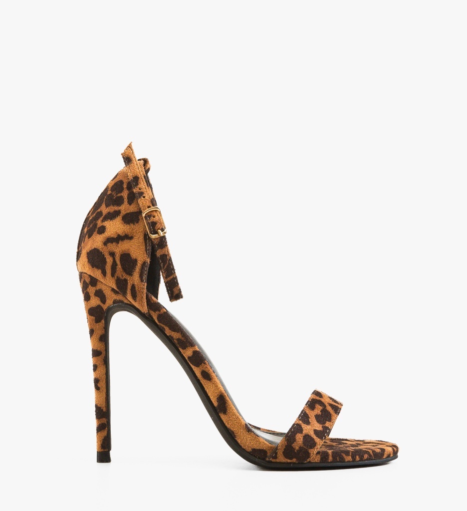 Sandale cu toc Perfect Animal Print - 3 | YEO