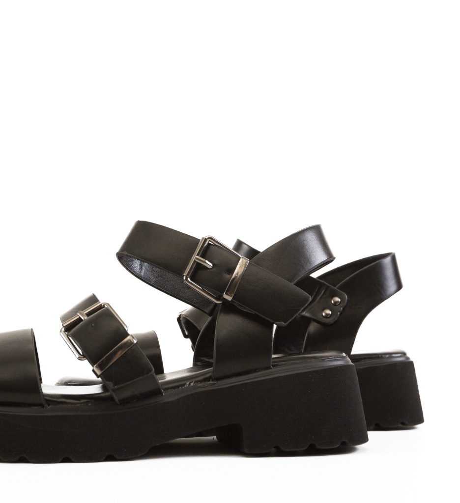 Sandale dama Aarav Negre - 5 | YEO