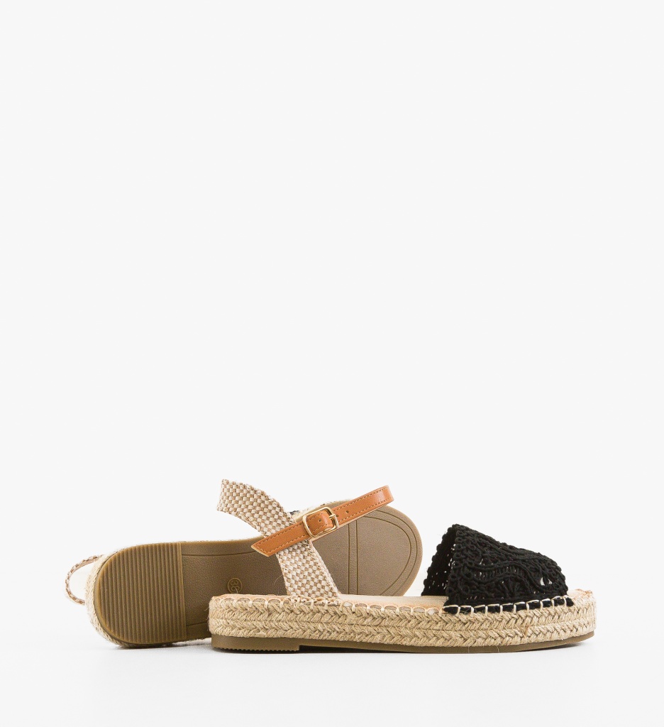 Sandale dama Aliya Negre - 2 | YEO
