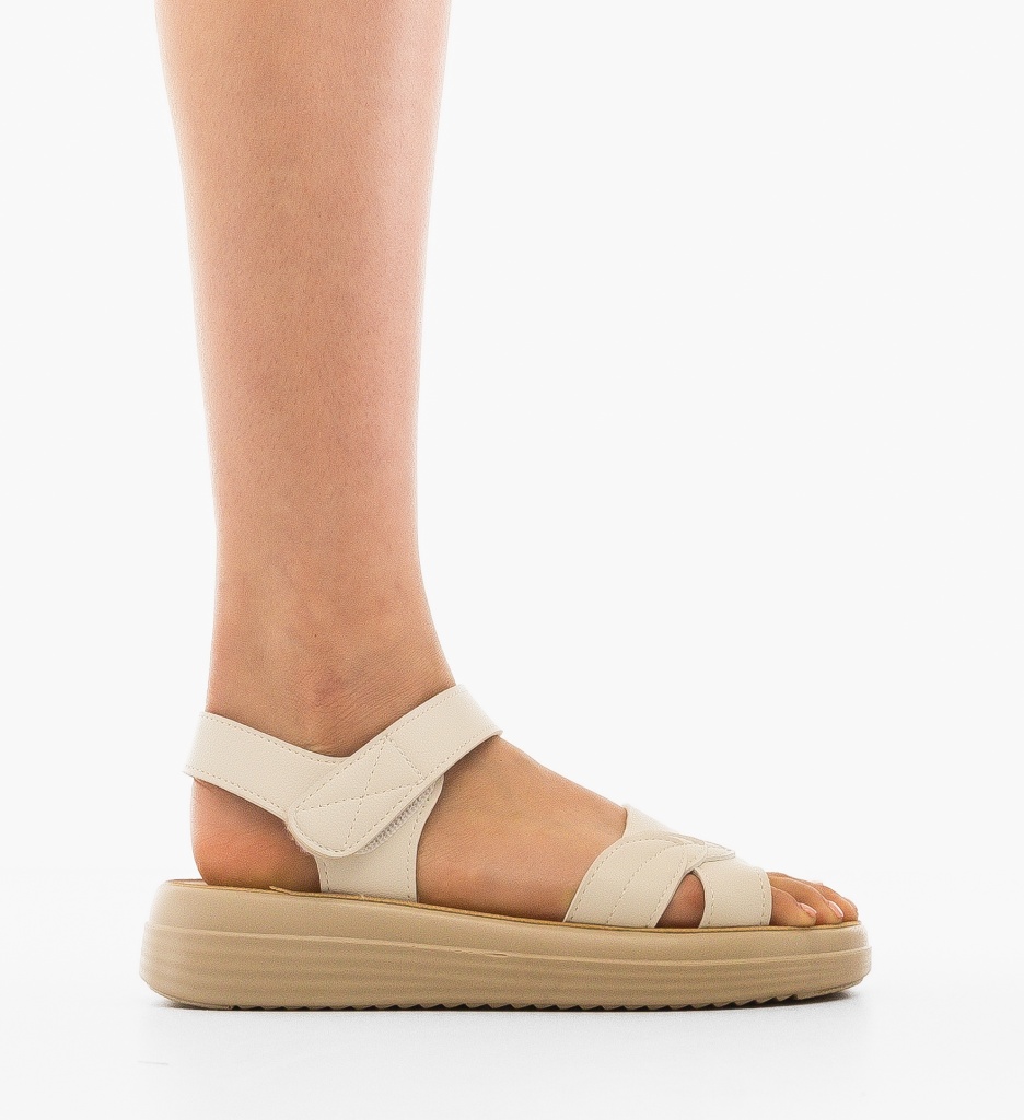Sandale dama Arvel Bej - 4 | YEO