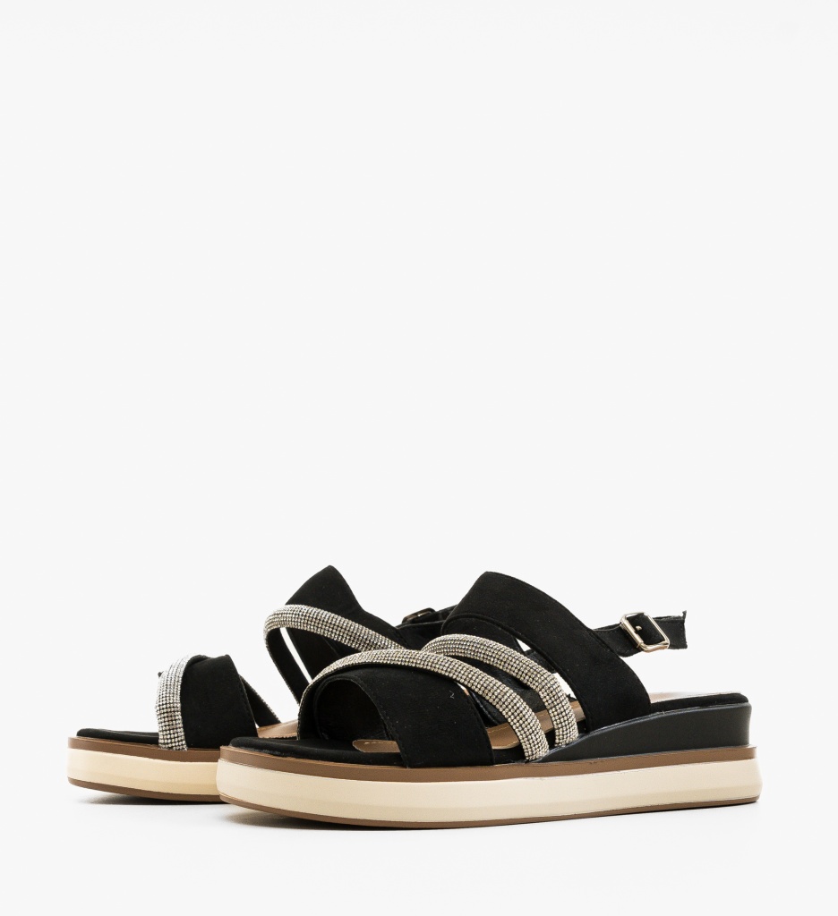 Sandale dama Cecilia Negre - 3 | YEO
