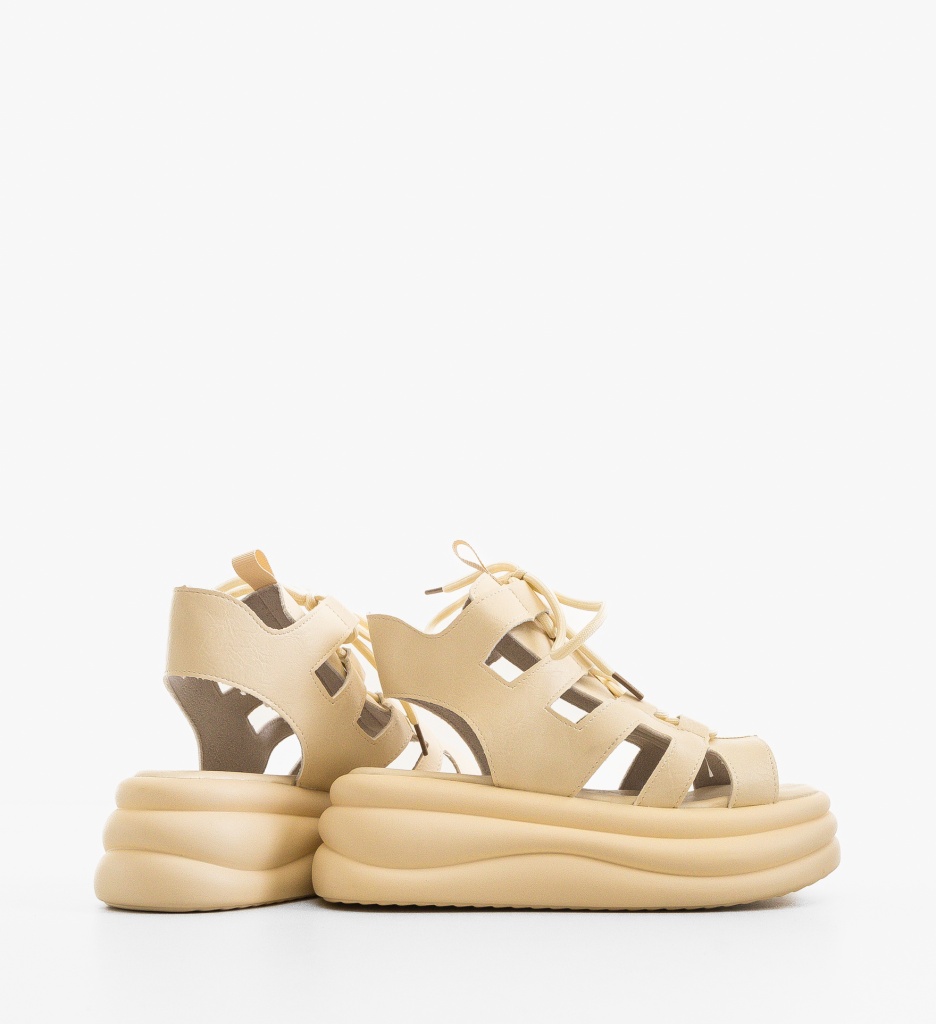 Sandale dama Hartle Bej - 2 | YEO