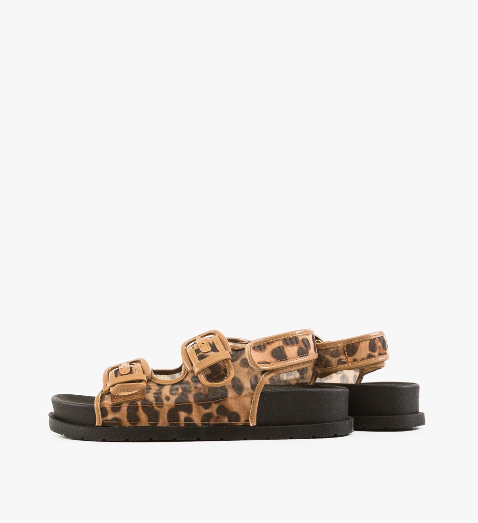 Sandale dama Jago Animal Print - 4 | YEO