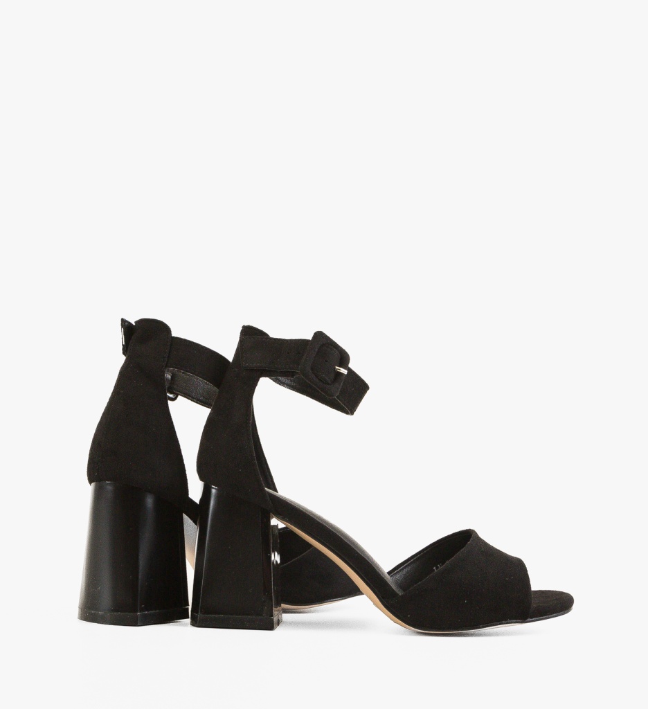 Sandale dama Kraspe Negre - 4 | YEO
