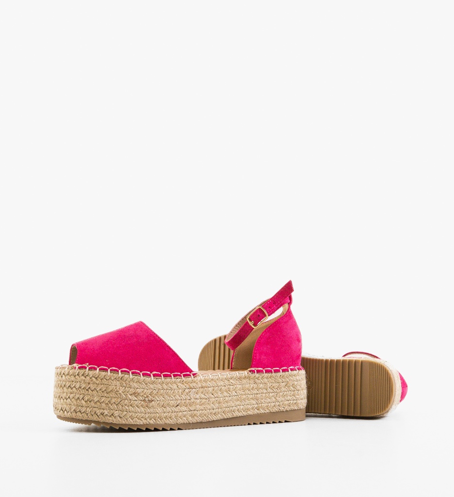 Sandale dama Mann Fuchsia - 3 | YEO