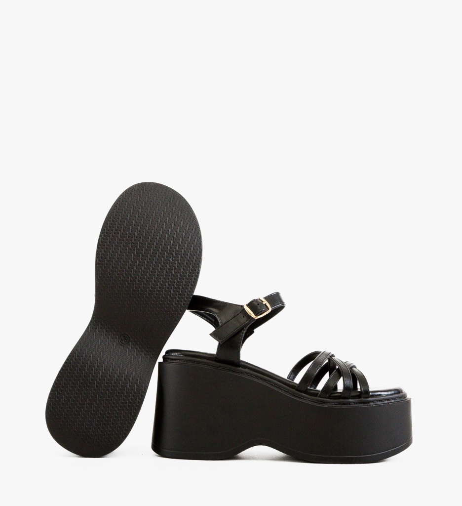 Sandale dama Porter Negre - 4 | YEO
