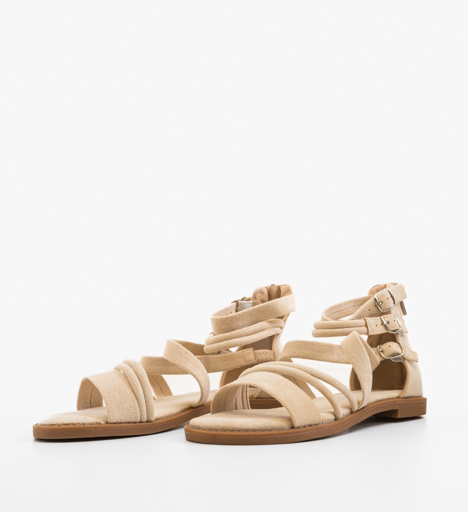 Sandale dama Predaro Bej - 3 | YEO