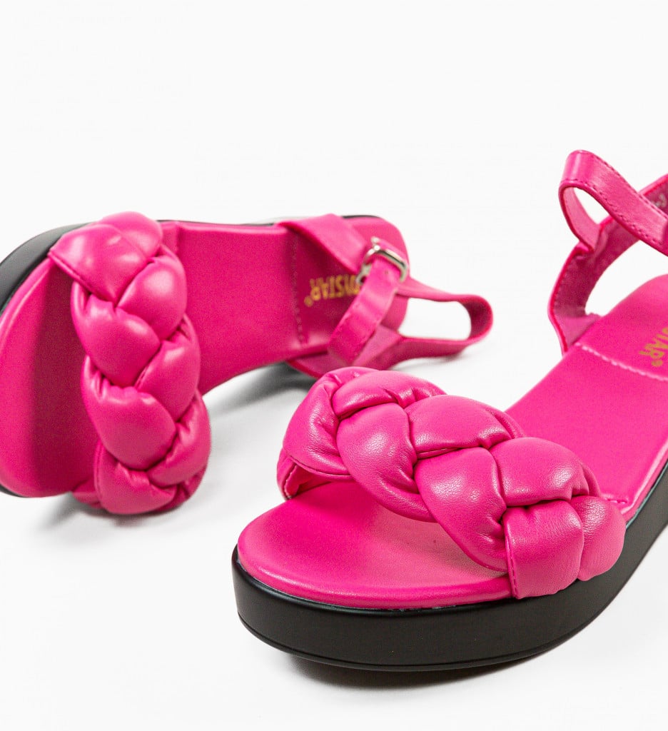 Sandale dama Roroz Fuchsia - 4 | YEO