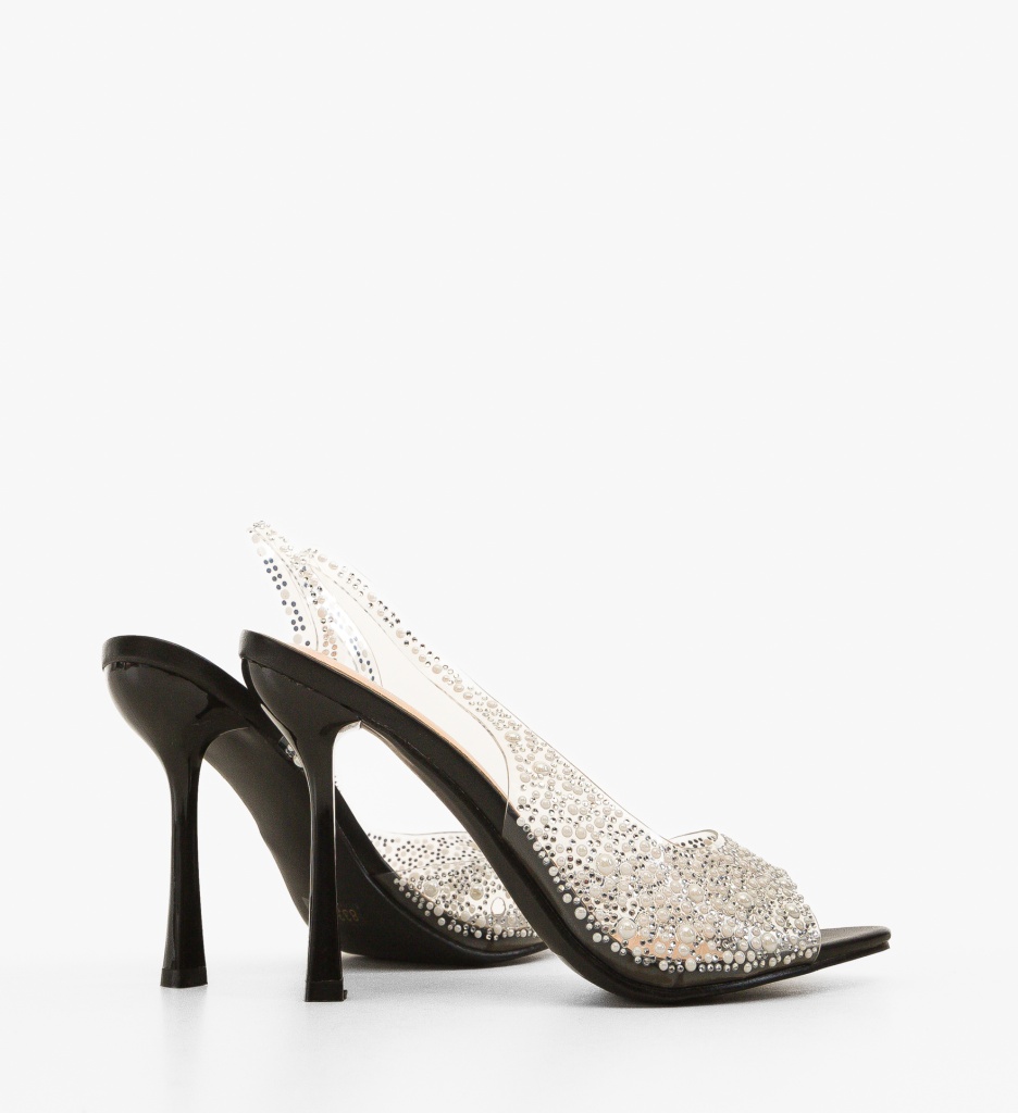 Sandale dama Wow Negre - 3 | YEO