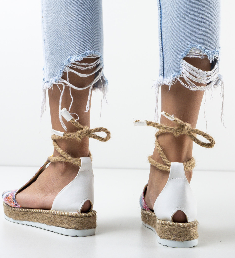 Sandale Lerar Albe - 2 | YEO