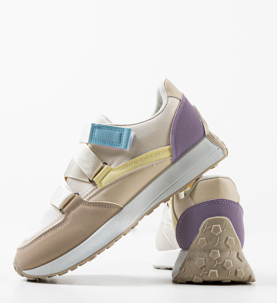 Poze Sneakers dama Austin Bej depurtat.ro 