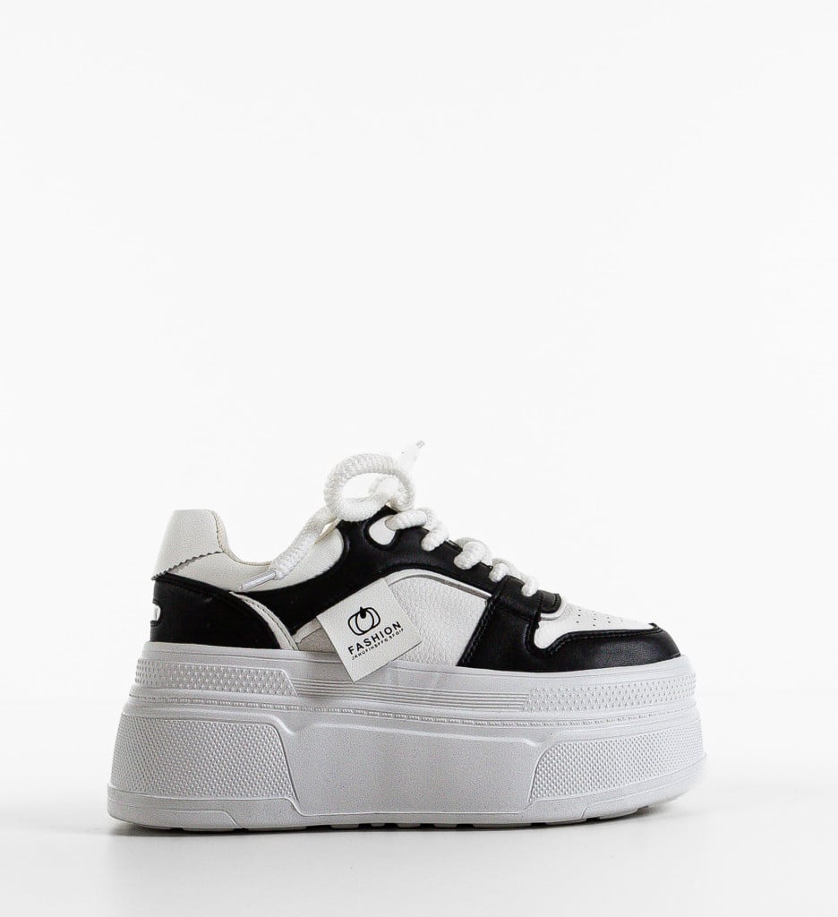 Sneakers dama Bashi Negri - 4 | YEO