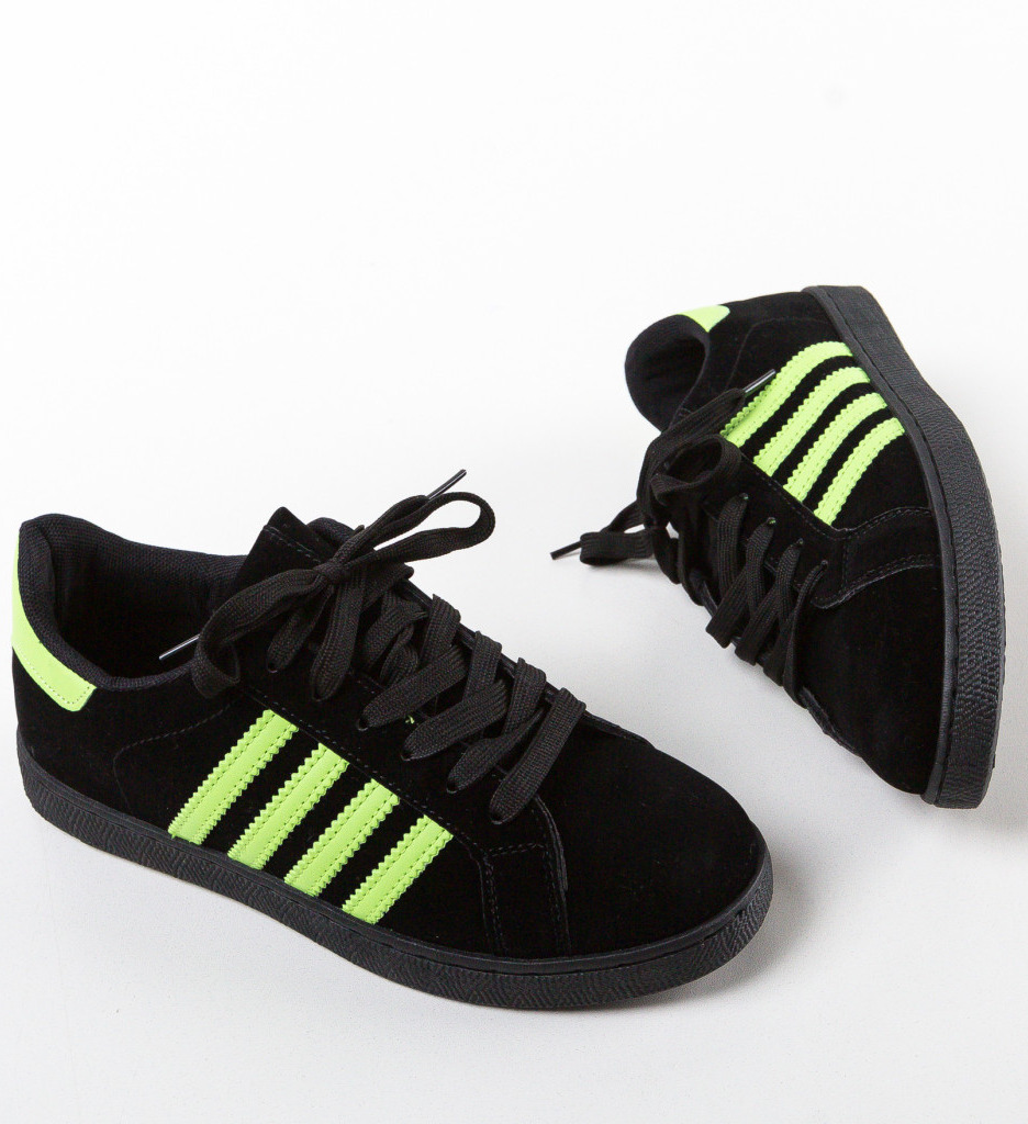 Sneakers dama Defiker Negre - 5 | YEO