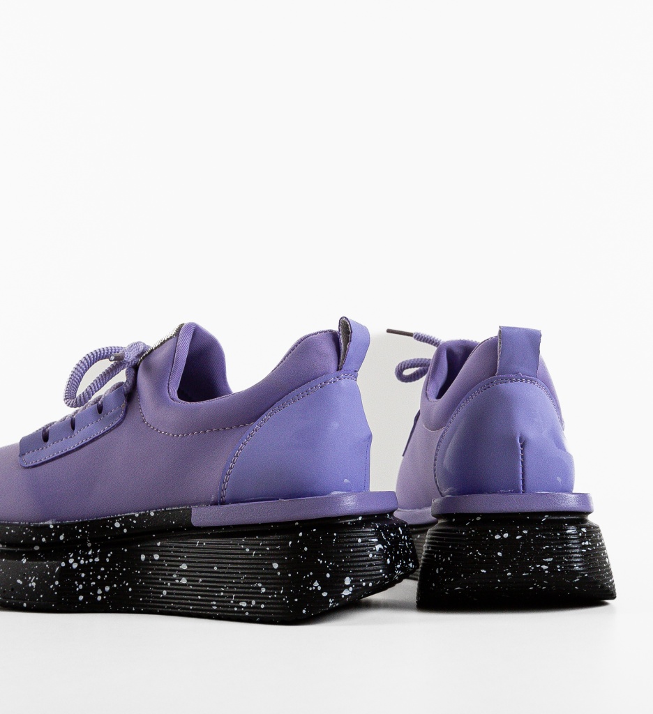 Poze Sneakers dama Dytay Mov depurtat.ro 