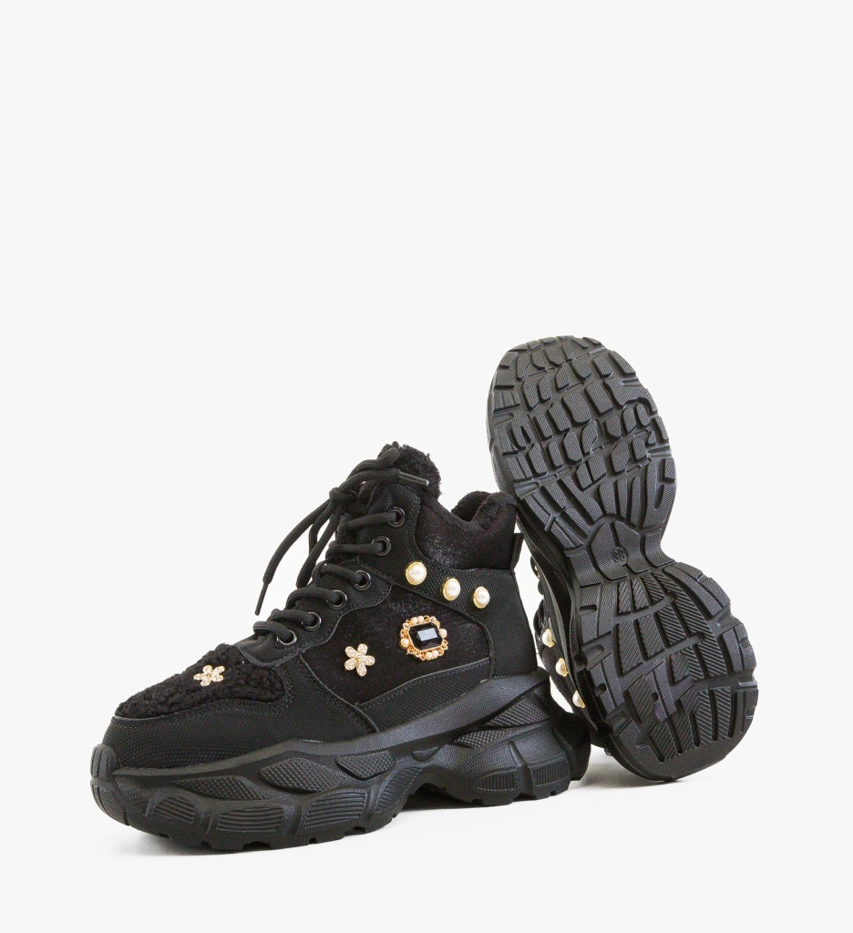 Sneakers dama Erbazy Negri - 3 | YEO