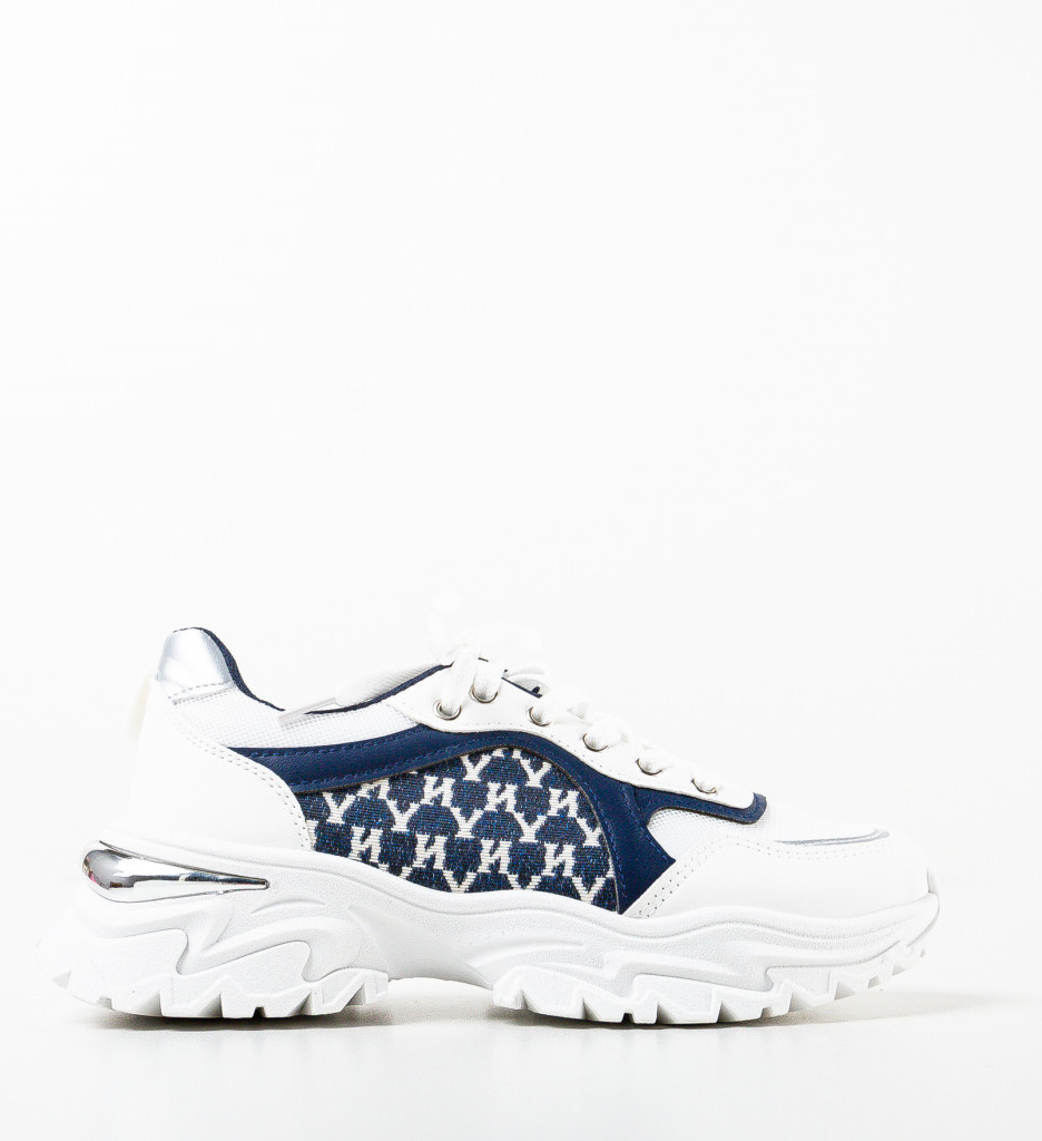 Sneakers dama Ferguson Bleumarin - 3 | YEO