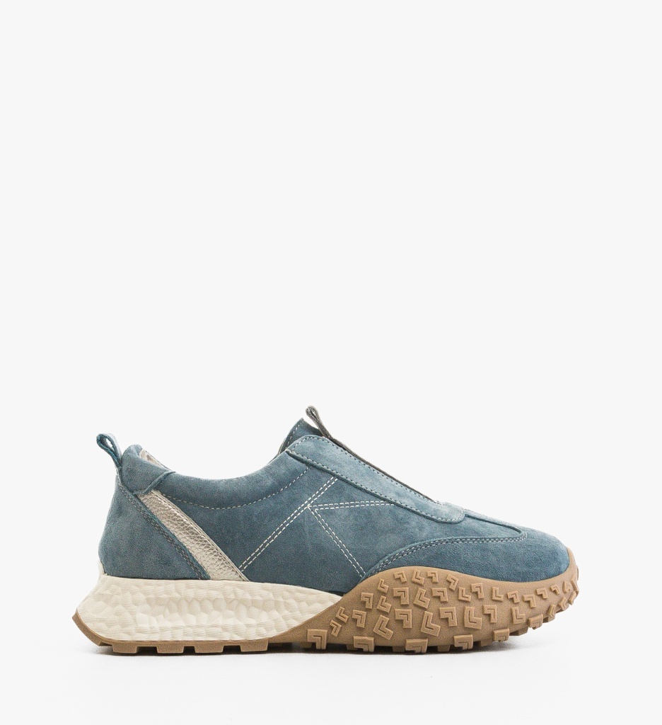 Sneakers dama Florena Albastri - 5 | YEO