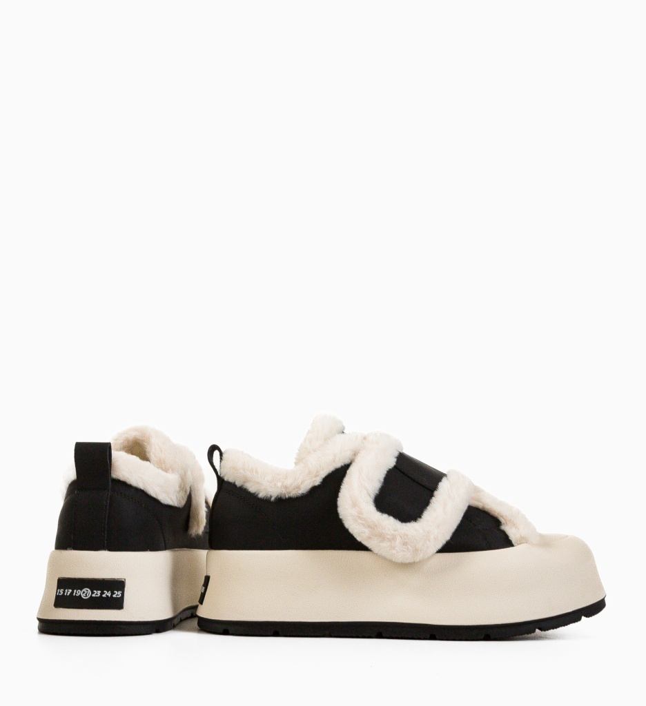 Sneakers dama Foxy Negre - 4 | YEO