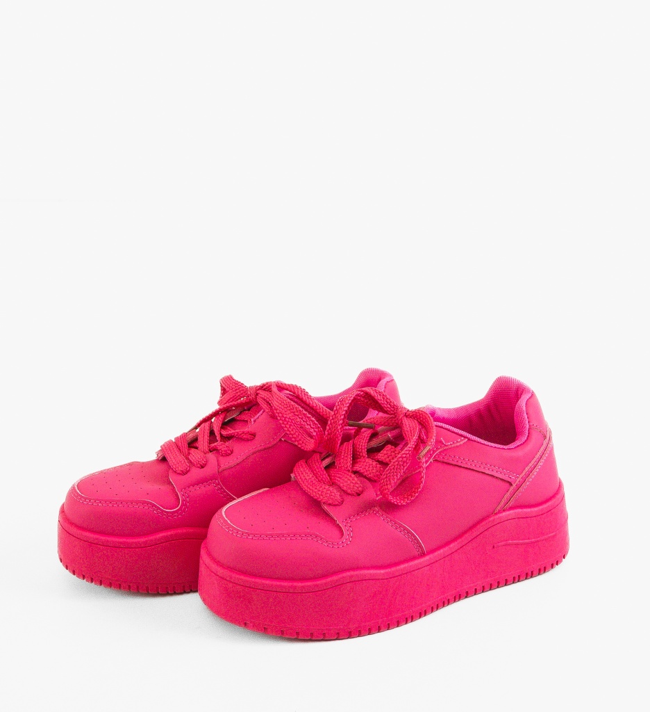 Sneakers dama Kramy Fuchsia - 3 | YEO