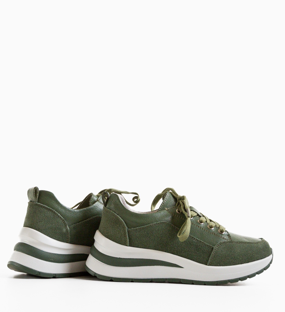 Sneakers dama Likolas Verzi - 5 | YEO