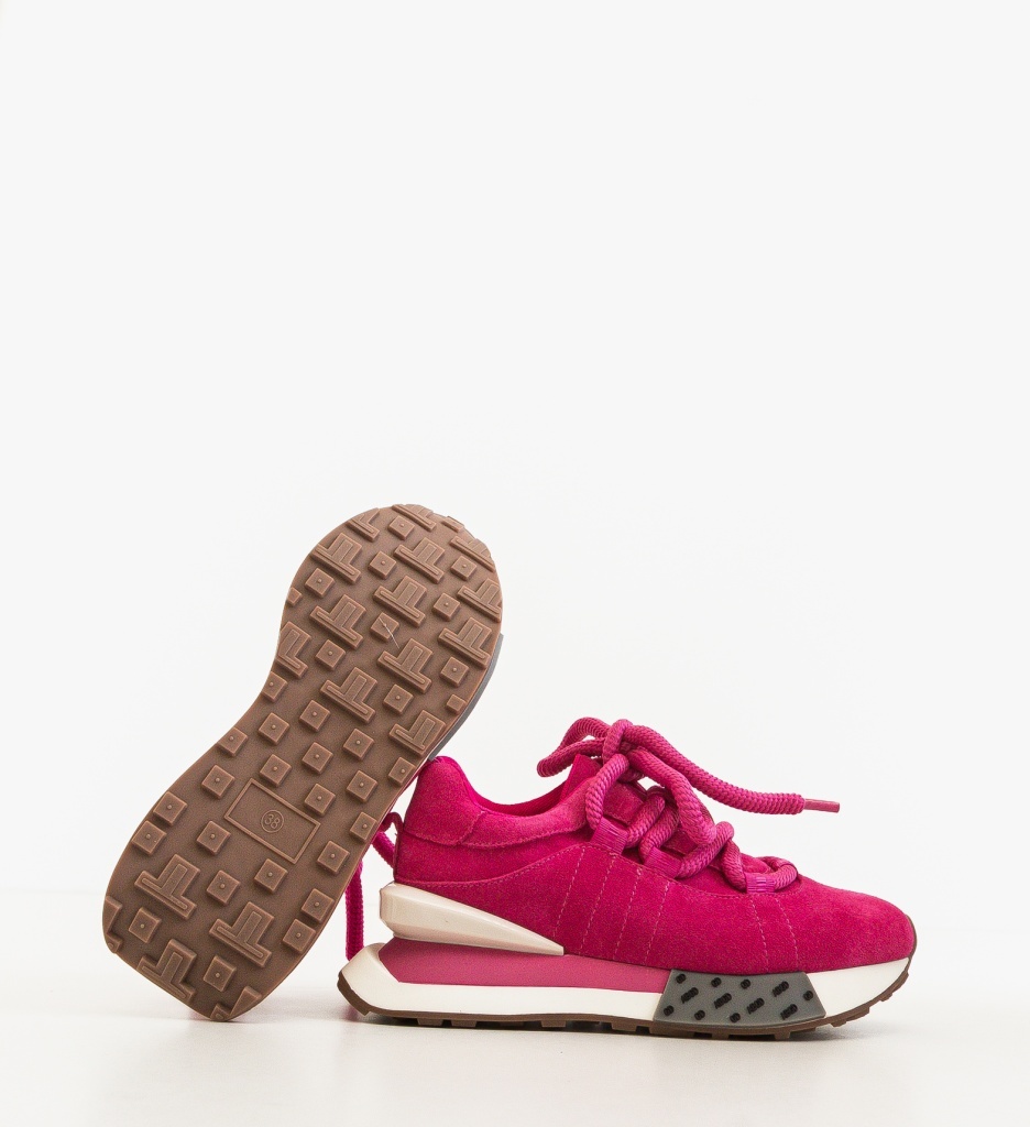 Sneakers dama Merle Fuchsia - 5 | YEO