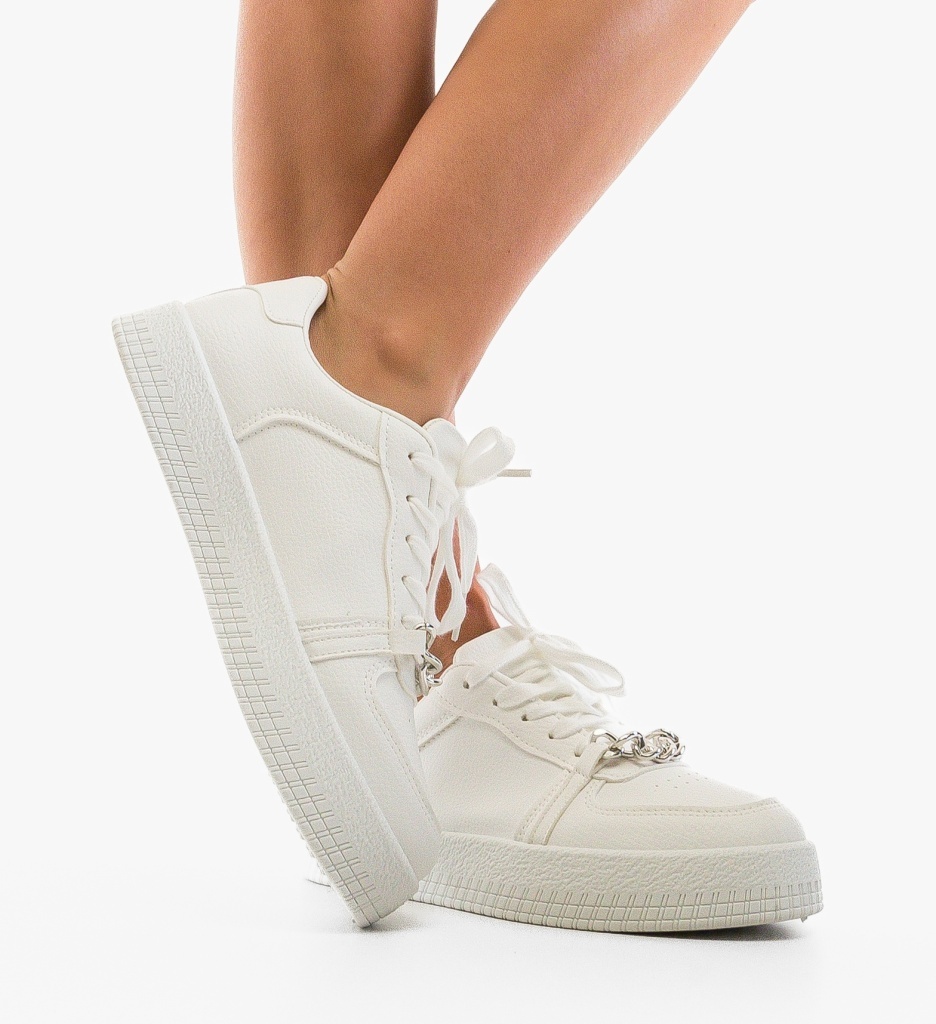 Sneakers dama Myrga Albi